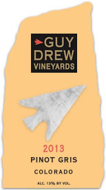 Guy Drew Vineyards Pinot Gris 2013